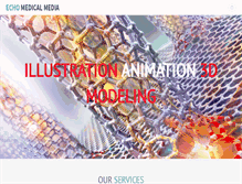 Tablet Screenshot of echomedicalmedia.com